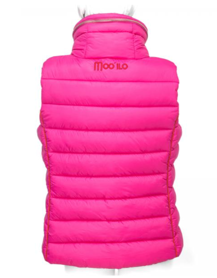 MOO'ILO Stepp Weste, Farbe Leo Pink