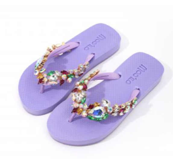 MOO'ILO Schuhe Flipis, FLIEDER-DIAMANT
