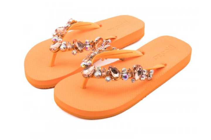 MOO'ILO Schuhe Flipis, ORANGE-ORANGE