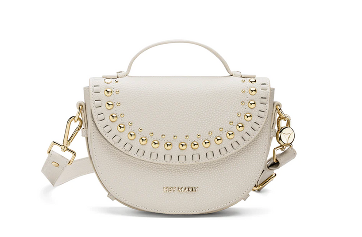 HEY MARLY Tasche Soul Sister Rivet, Farbe Creme
