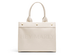 HEY MARLY Tasche Mini Classy Signature Bag Farbe Creme