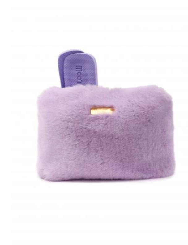 MOO ILO Schuhe Flipis Flausch Edition, Farbe Flieder