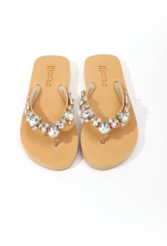 MOO'ILO Schuhe Flipis, BEIGE-BEIGE