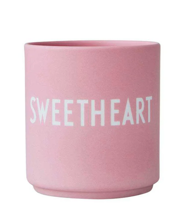 DESIGN LETTERS, Tasse, Sweetheart, Pink