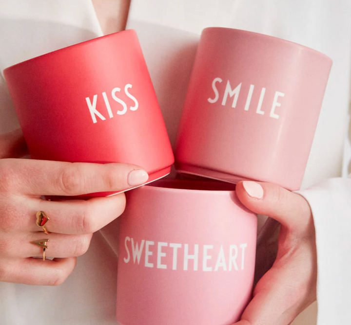 DESIGN LETTERS, Tasse, Sweetheart, Pink