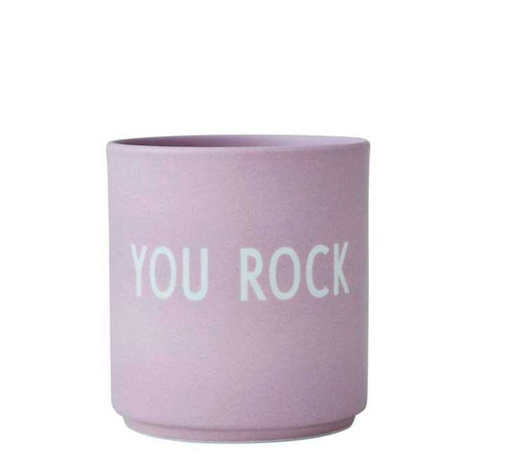 DESIGN LETTERS, Tasse, You Rock, Lavendel
