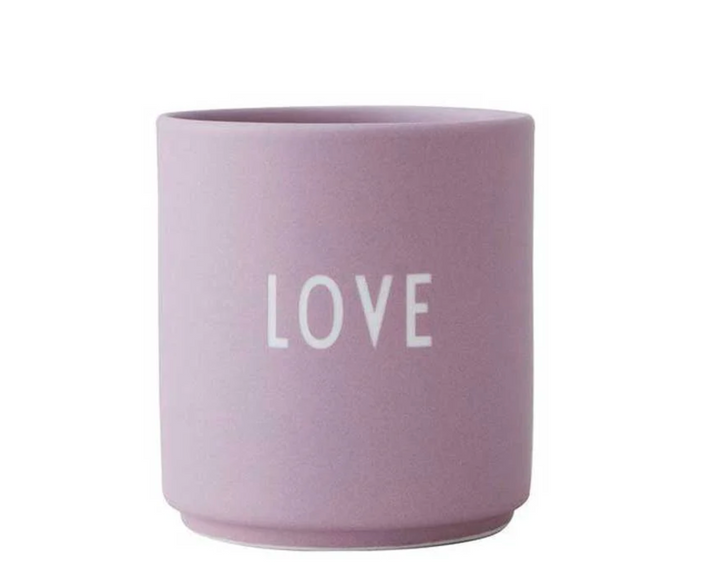 DESIGN LETTERS, Tasse, Love, Lavendel