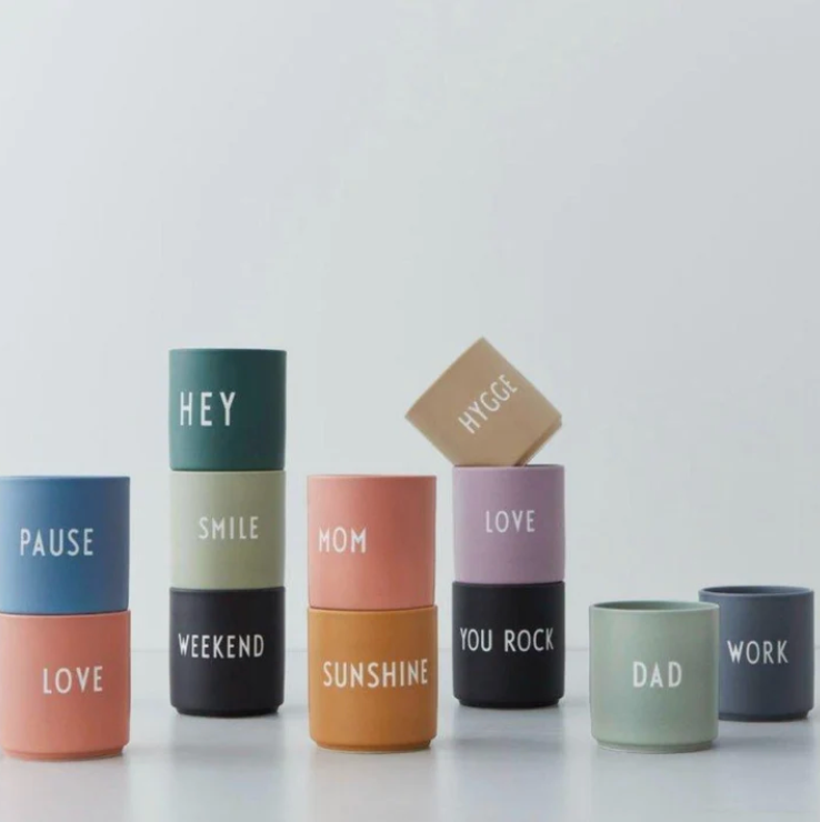 DESIGN LETTERS, Tasse, Sunshine, Rost