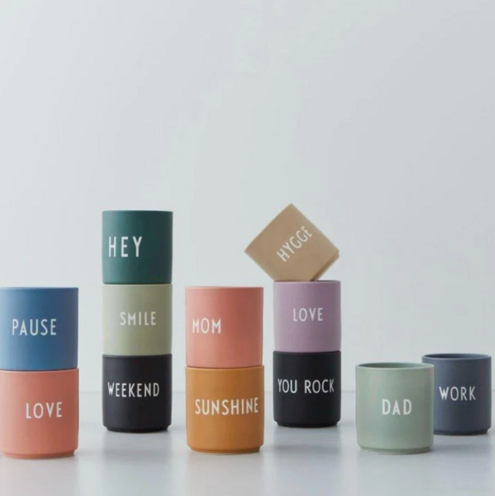 DESIGN LETTERS, Tasse, Sunshine, Rost