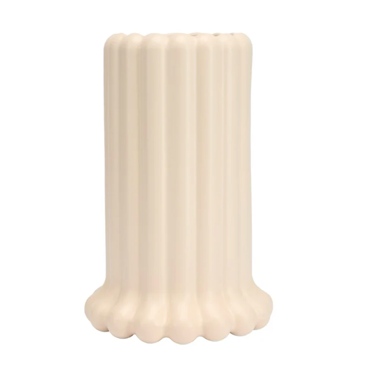 DESIGN LETTERS Vase Trendset, Creme