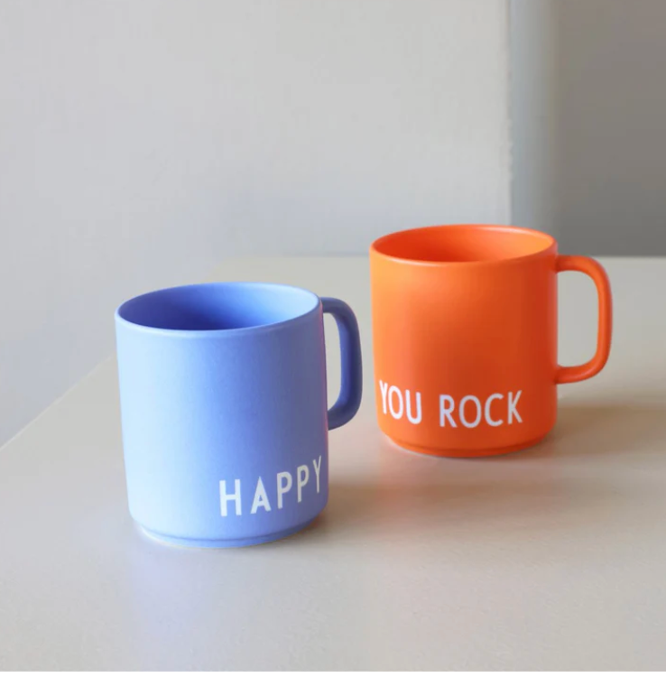 DESIGN LETTERS, Tasse, You Rock, Orange