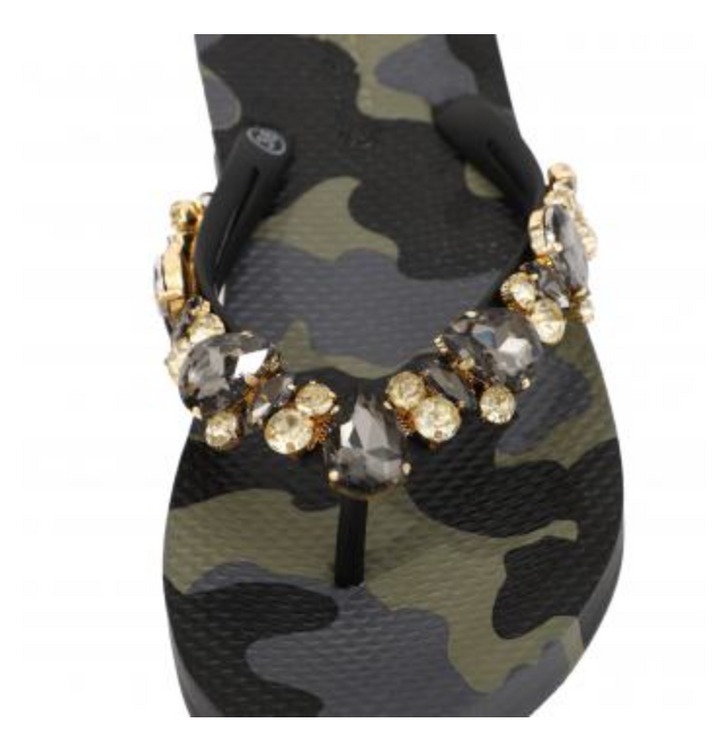 MOO'ILO Schuhe Flipis, Camouflage Khaki