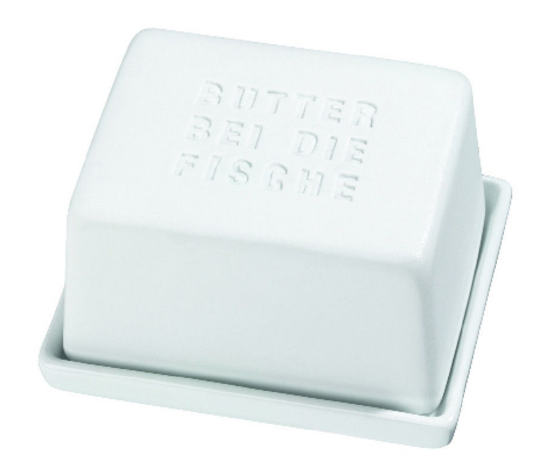 RÄDER, Butterdose, Butter bei die Fische