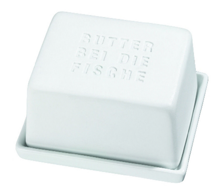 RÄDER, Butterdose, Butter bei die Fische