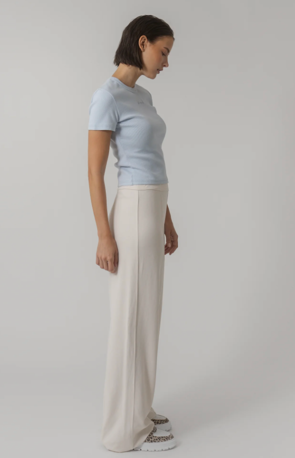 OH APRIL Velah Wide Leg Trousers Farbe Sand