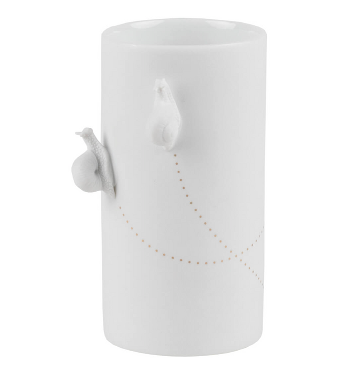 Räder, Vase, Schnecke