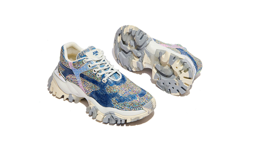 JOIA PARIS Sneaker Jewel Blue