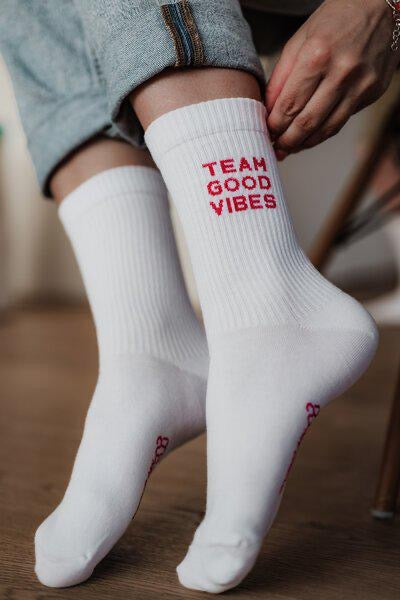 MDMD x KARINS SCHWESTER Socken Flamingo TEAM GOOD VIBES
