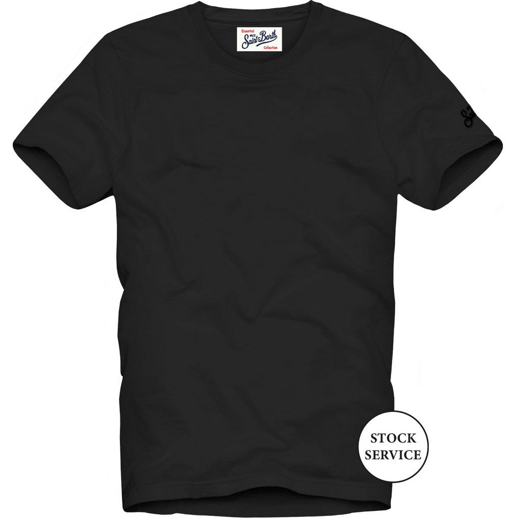 MC2 Saint Barth  Basic T-Shirt, Farbe Schwarz