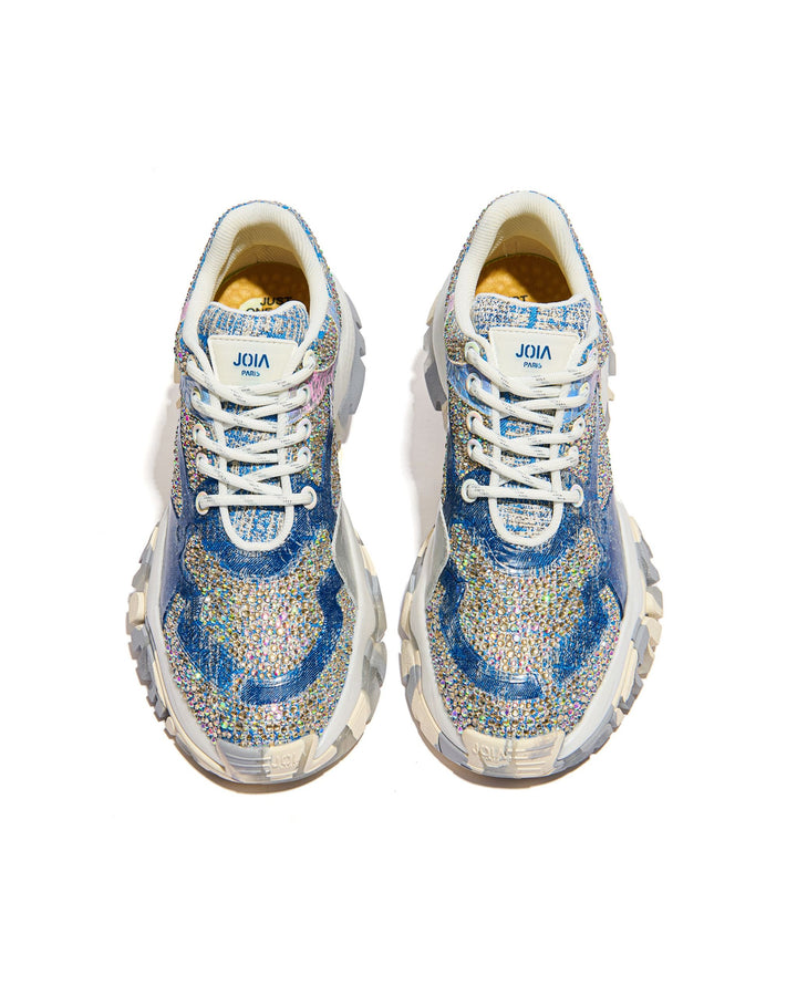 JOIA PARIS Sneaker Jewel Blue