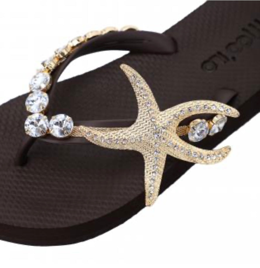 MOO'ILO Schuhe Flipis, SEESTERN, DUNKELBRAUN