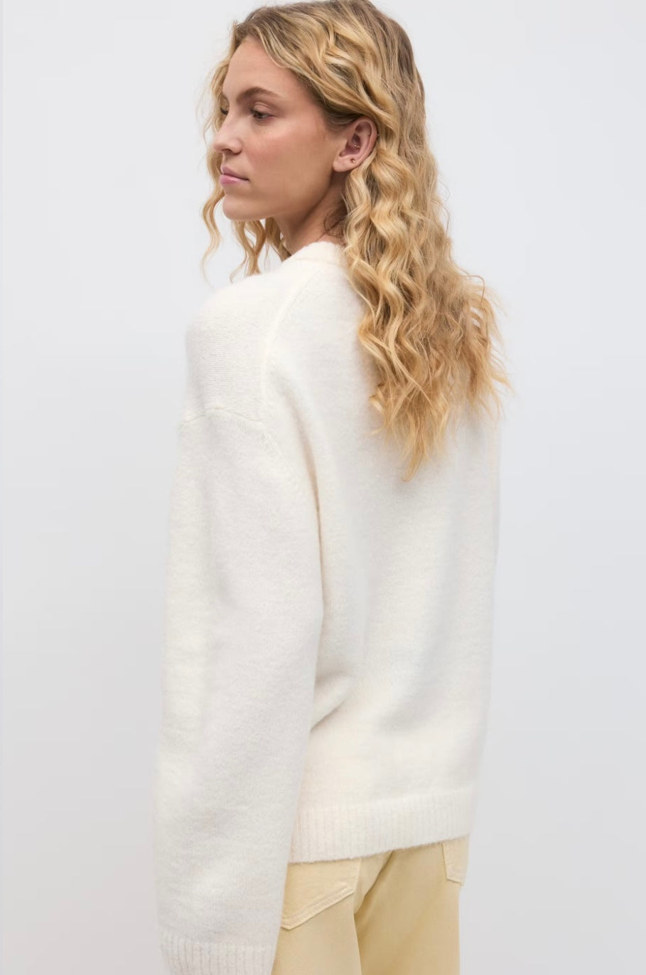 GINA TRICOT Pullover, Weiß