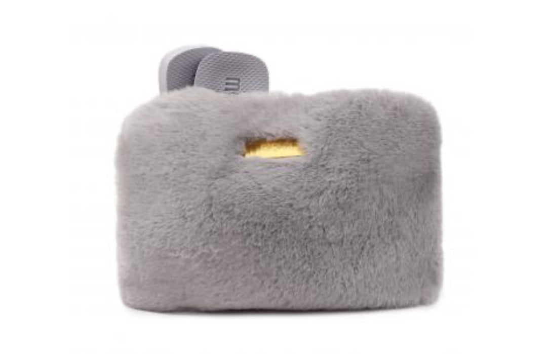 MOO ILO Schuhe Flipis Flausch Edition, Farbe Stone
