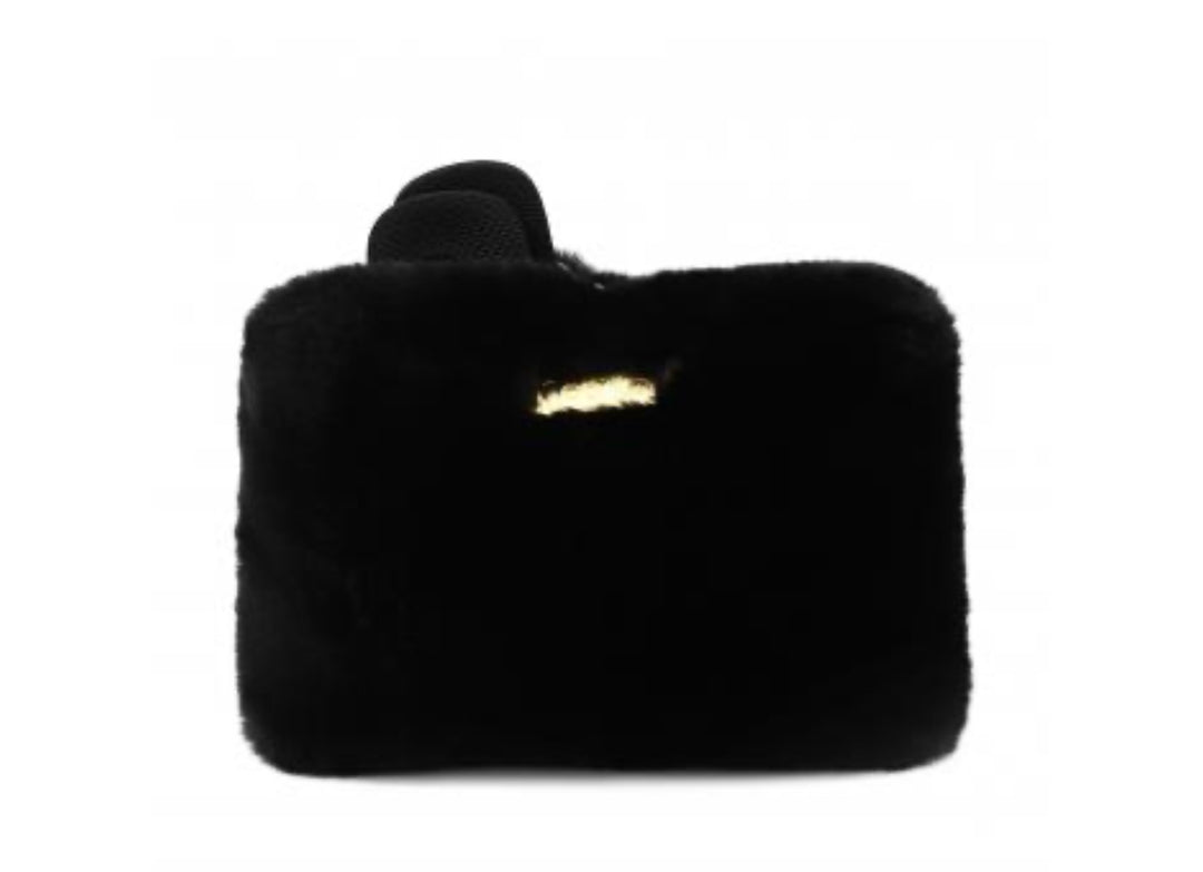 MOO ILO Schuhe Flipis Flausch Edition, Farbe Schwarz