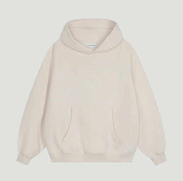 OH APRIL Oversized Hoodie Sand