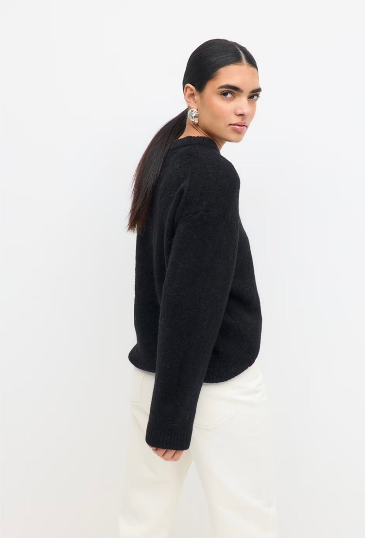 GINA TRICOT Pullover, Schwarz