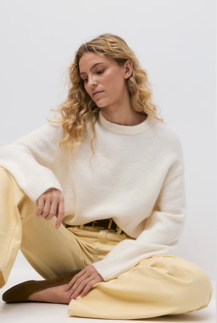 GINA TRICOT Pullover, Weiß