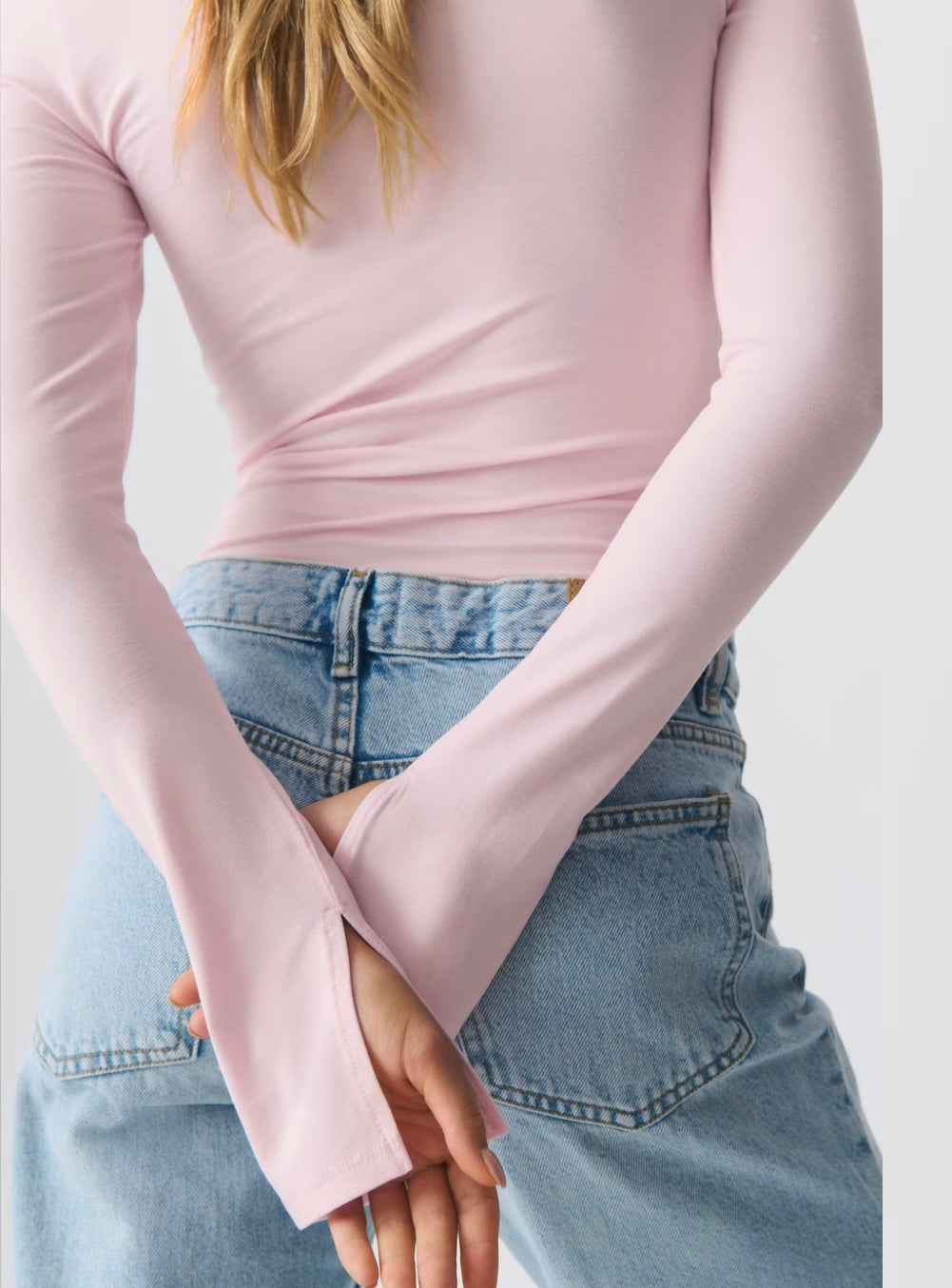 GINA TRICOT Long Sleeve, Rosa