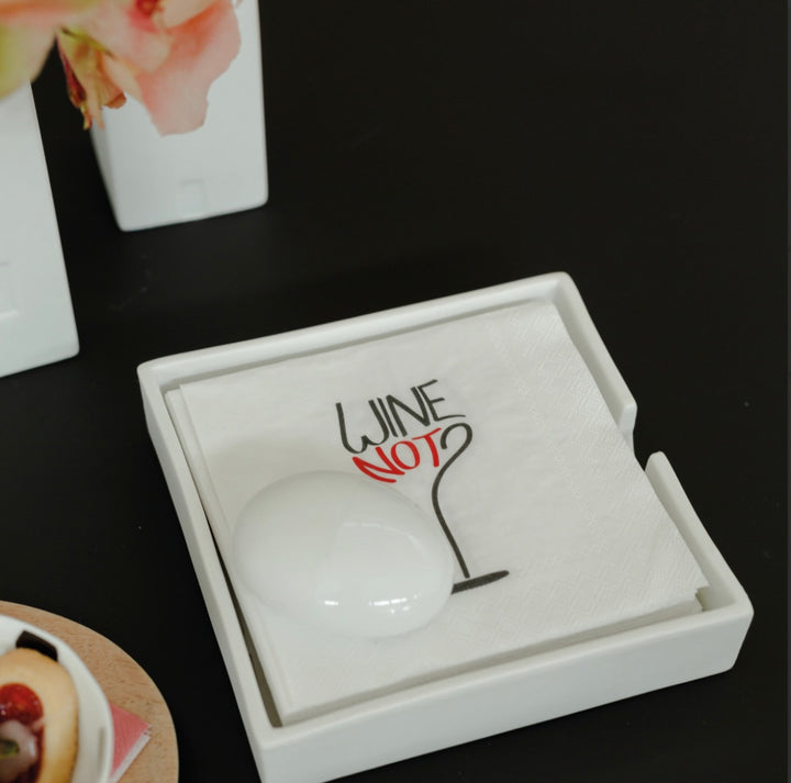 Räder, Servietten, Wine Not