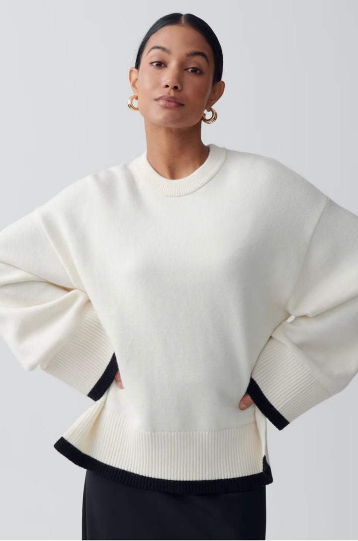 GINA TRICOT Kontrast Sweater