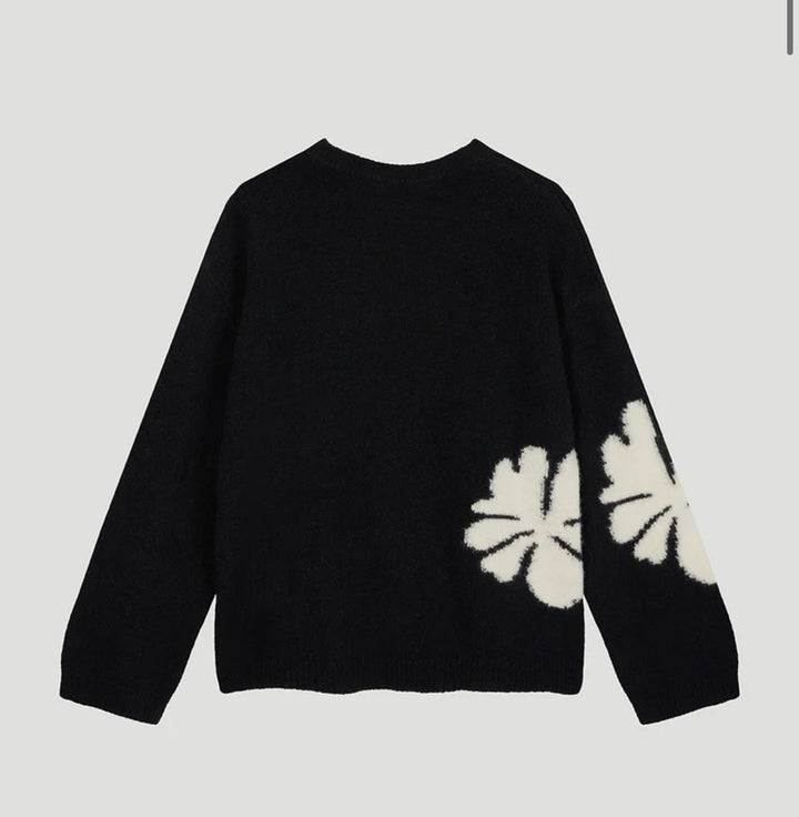 OH APRIL Edina Jumper Schwarz/Weiß