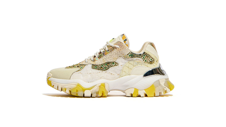 JOIA PARIS Schuhe Sneaker Diamond Beige Yellow