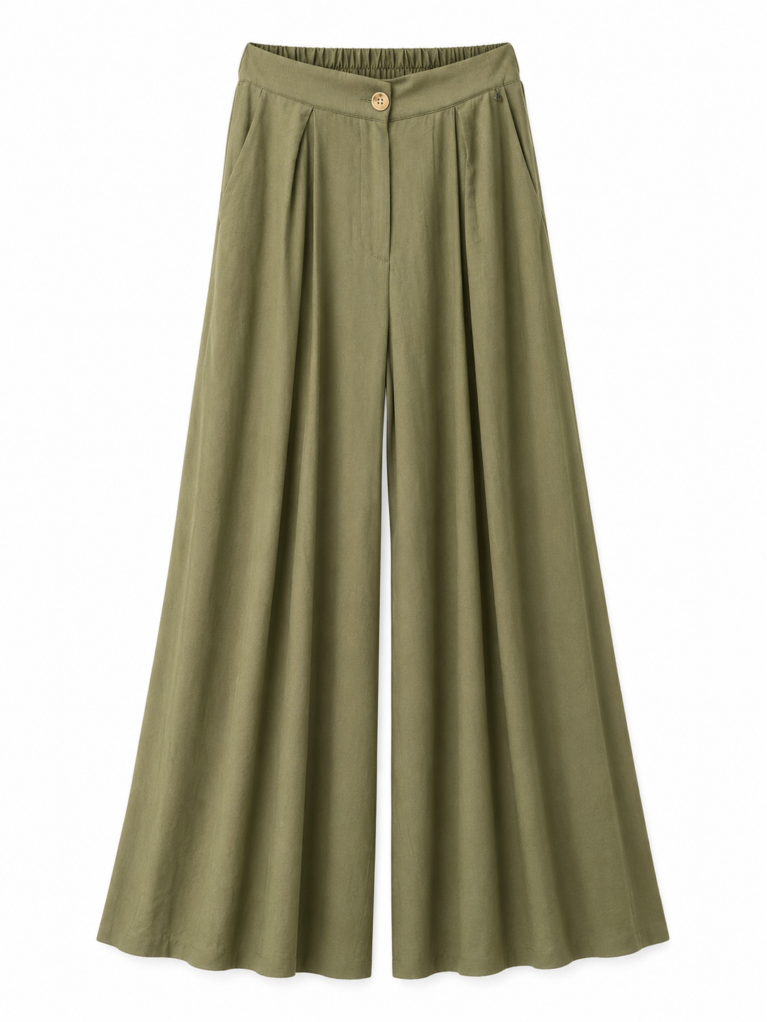 DIXIE Hose Palazzo, Farbe Khaki
