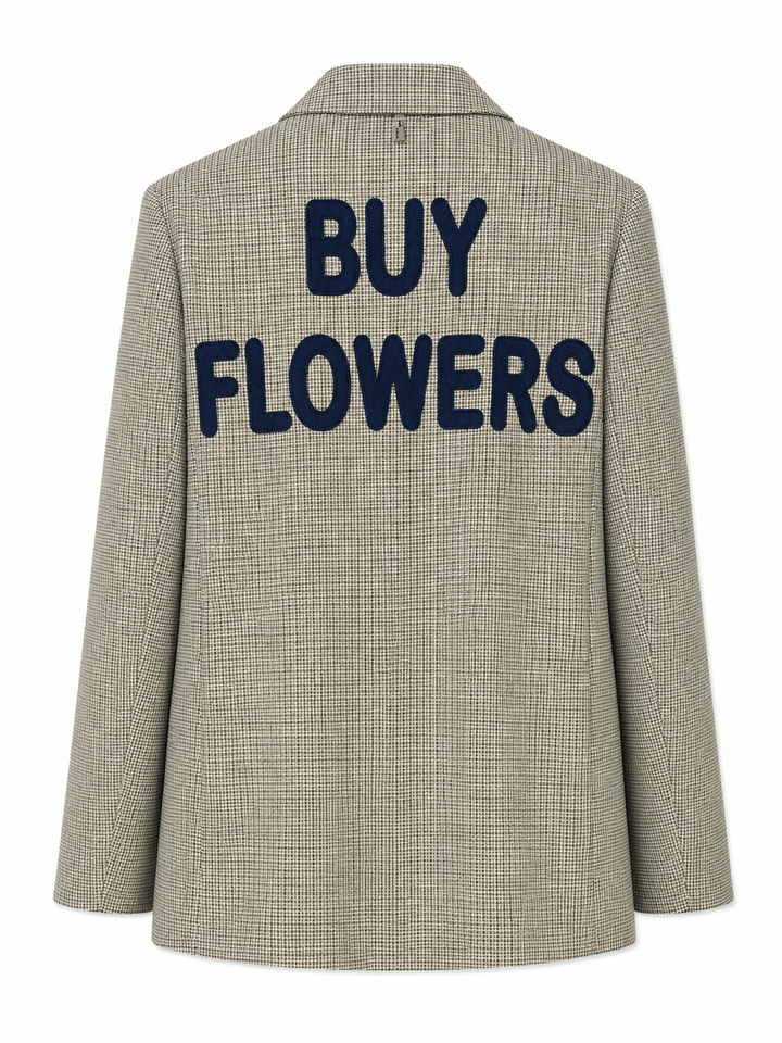 DIXIE Blazer Hahnentritt BUY FLOWERS