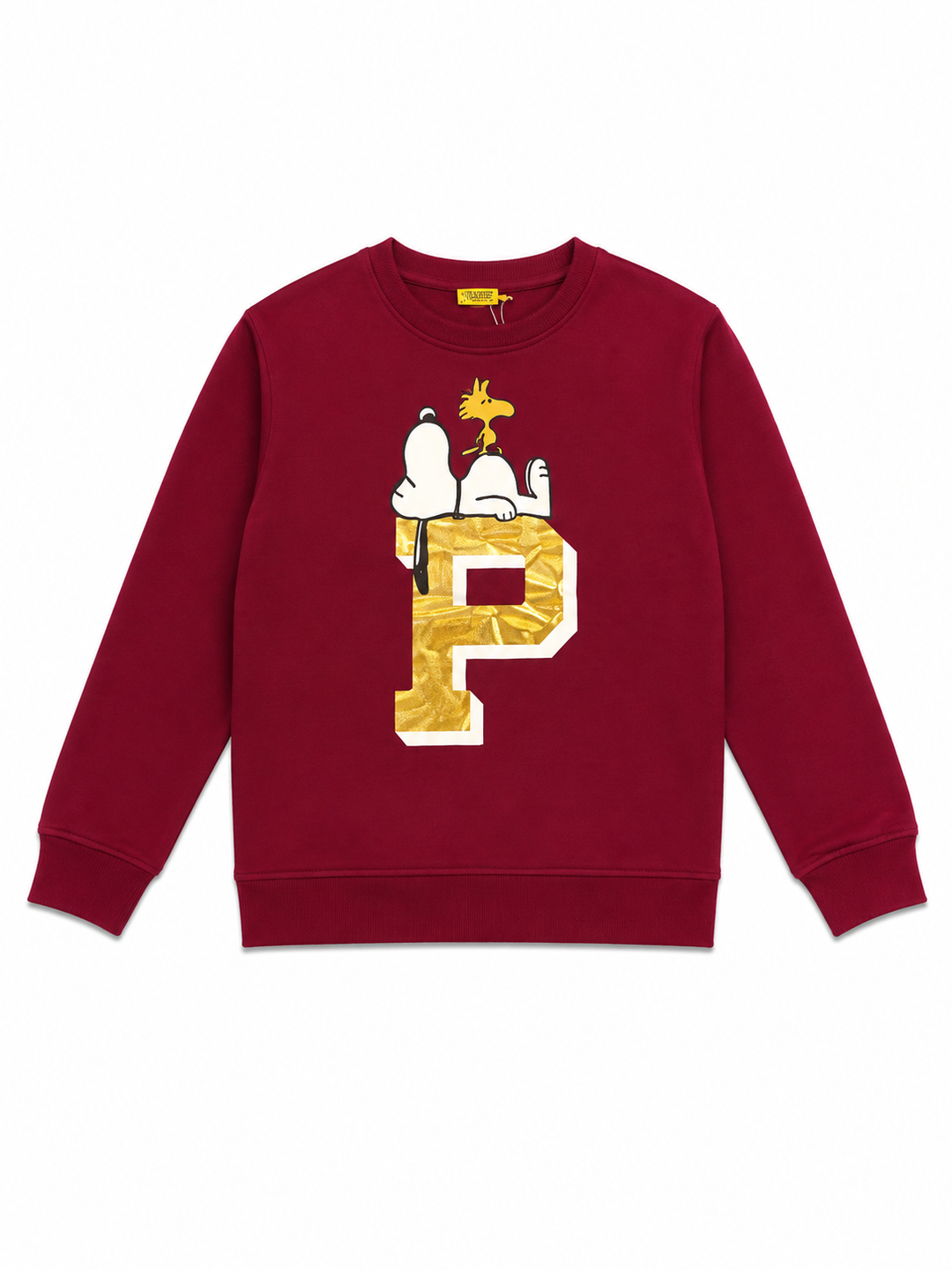 CODELLO Sweatshirt Peanuts™ Snoopy, College Style, Farbe Burgunder Rot