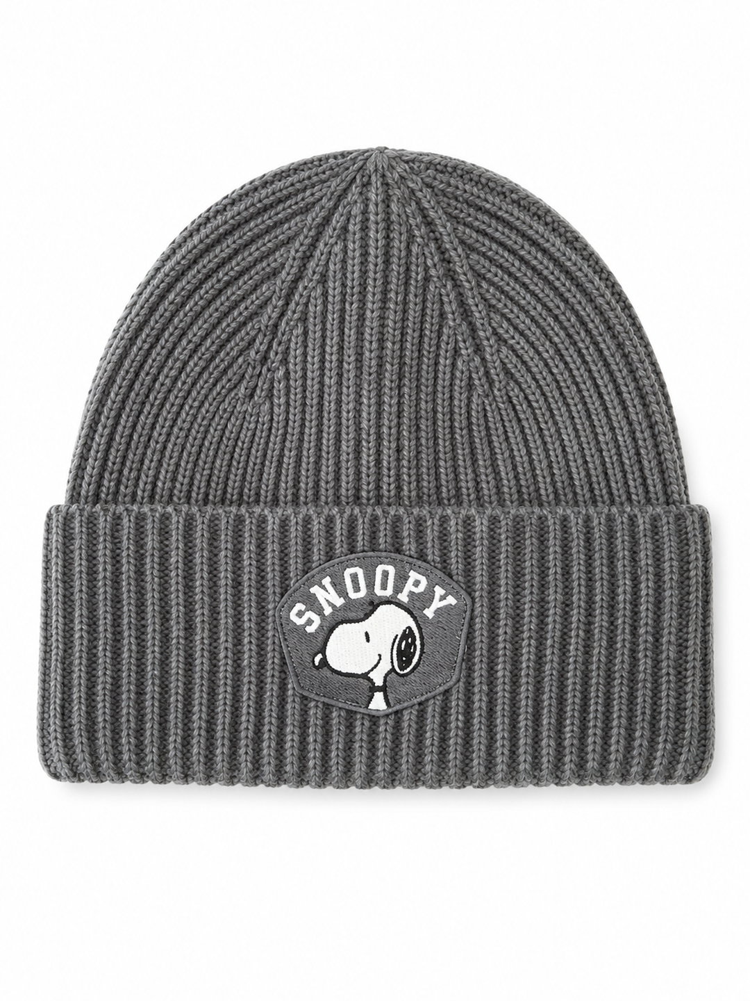 CODELLO Beanie Mütze Peanuts™ Snoopy & Woodstock, Farbe Grau