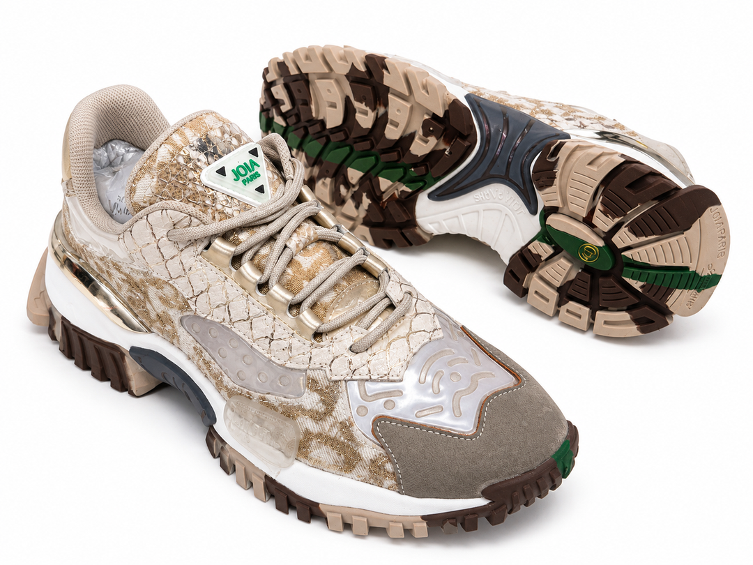 JOIA PARIS Schuhe Sneaker Juice 035 Gold Beige