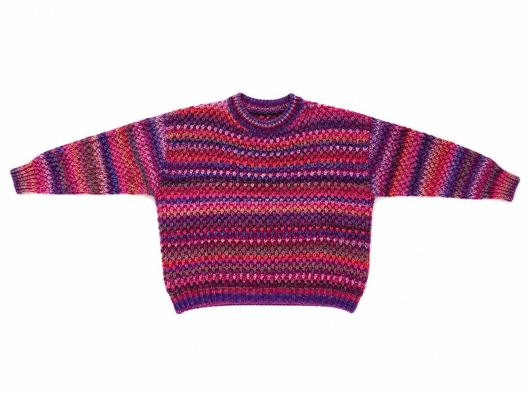 SOULKATHRINE Pullover Streifen Pink