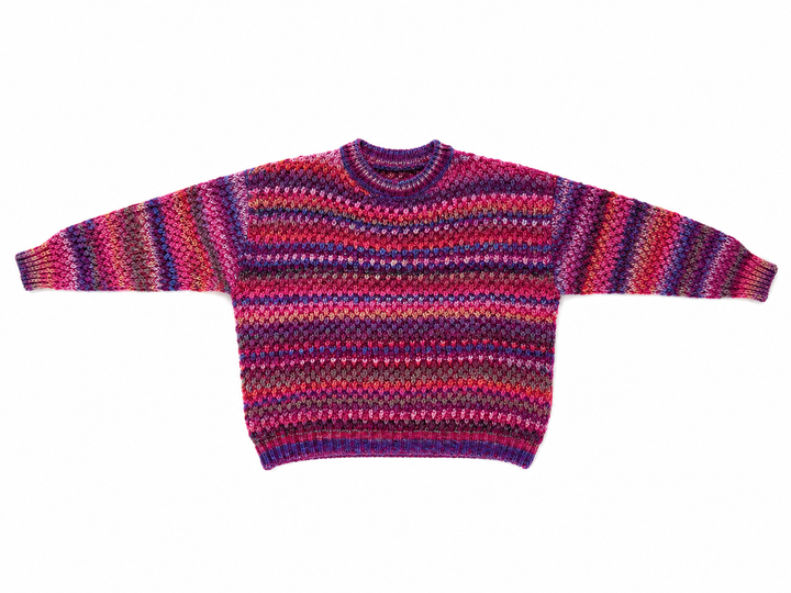 SOULKATHRINE Pullover Streifen Pink
