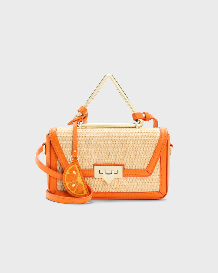 weat Tasche Big Toast Raffia Orange