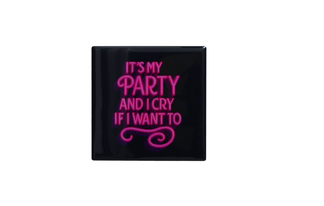 GIFTCOMPANY LOVE TILES Untersetzer Motiv It´s my party and I cry if I want to