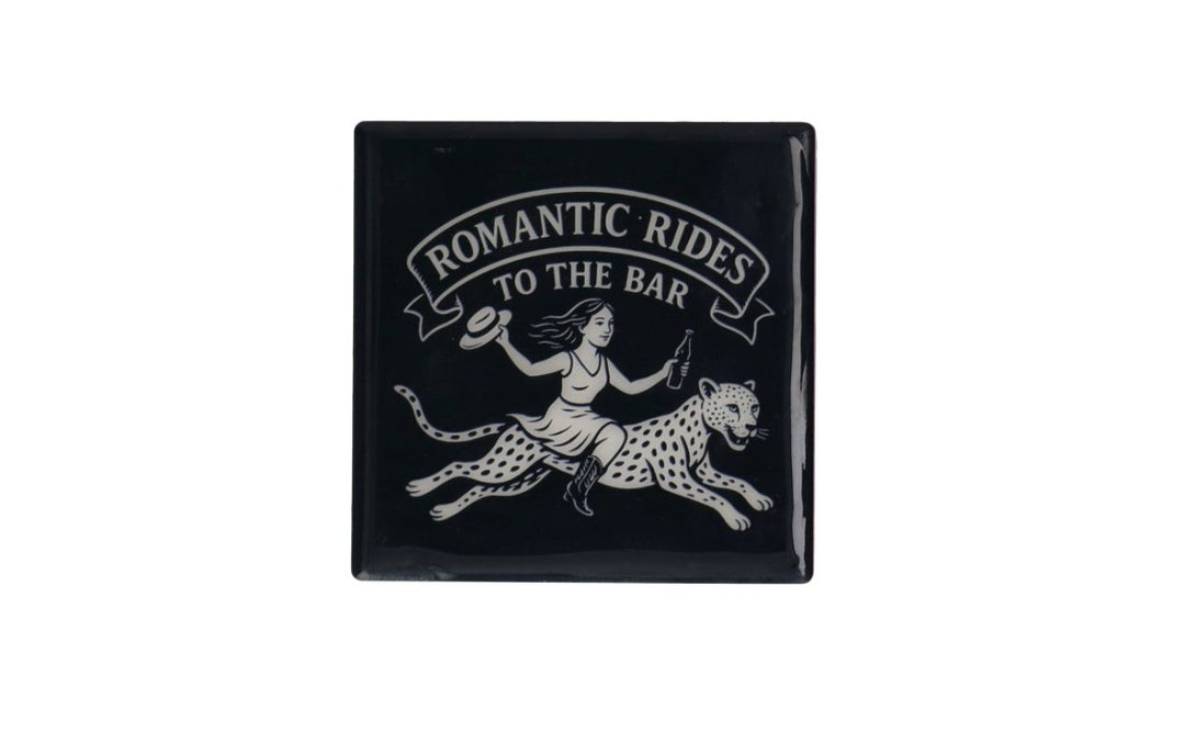 GIFTCOMPANY LOVE TILES Untersetzer Motiv Romantic rides to the bar