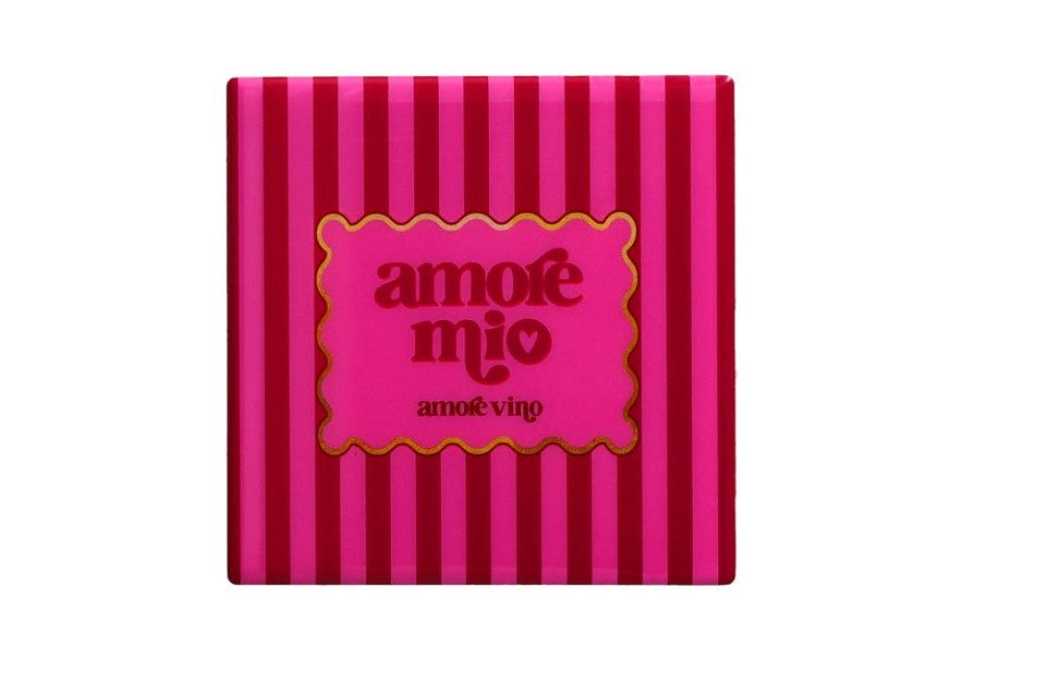 GIFTCOMPANY LOVE TILES Untersetzer Motiv Amore mio Amore Vino