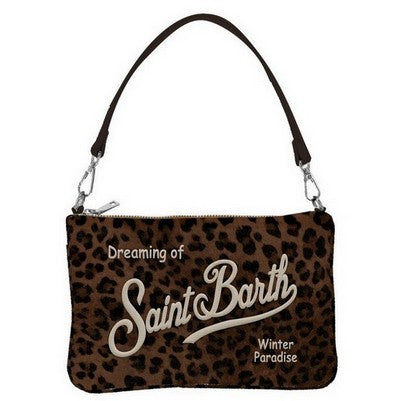 MC2 SAINT BARTH Parisienne Mini Felt Dark Leopard