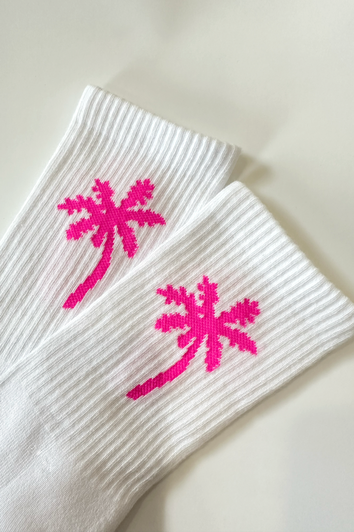 DAILYSOCKS Socken Palmita, Farbe Neon-Pink