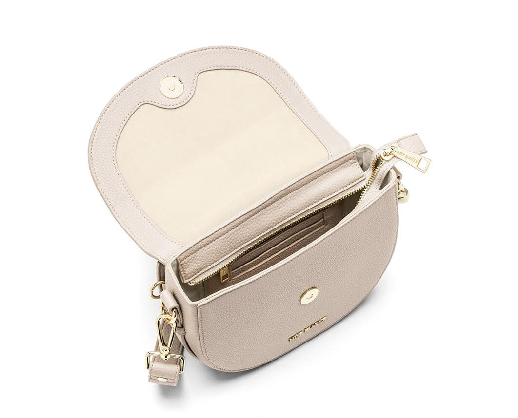 HEY MARLY Tasche Half Moon Soul Sister, Farbe Nude